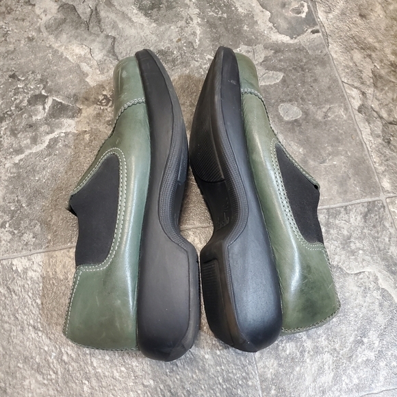 Vintage 90s y2k Dansko Acadamia Grunge Punk Lolita Platform Slip-on Loafers - Picture 4 of 9